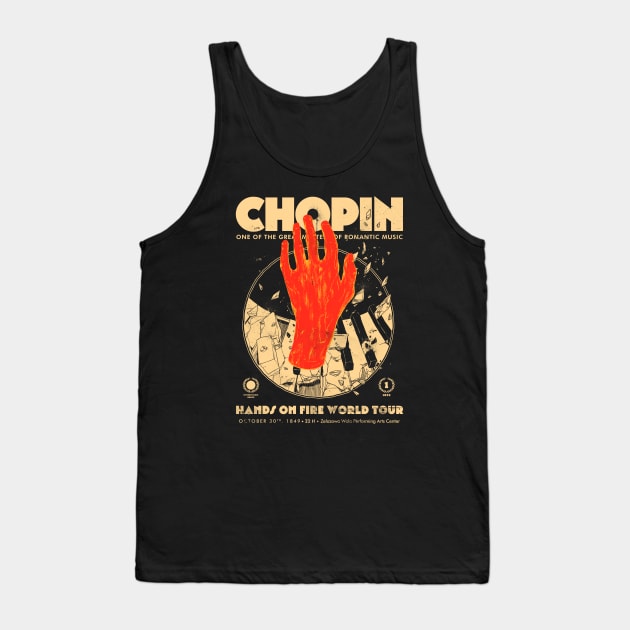 Fryderyk Chopin Tank Top by hafaell